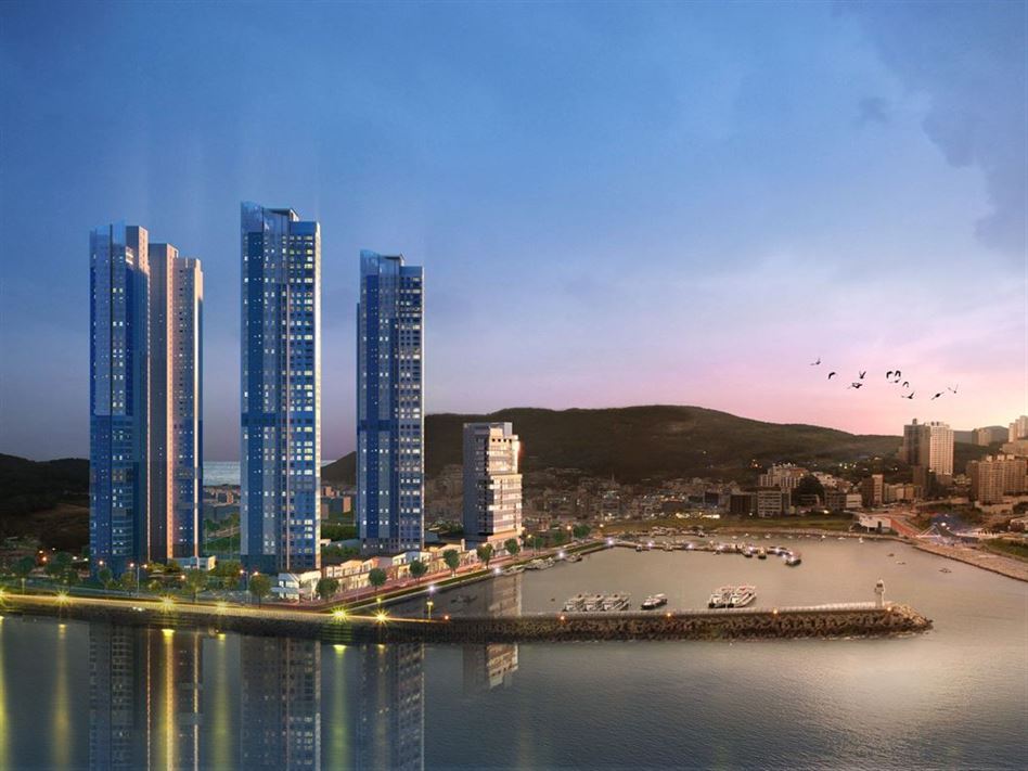 대우건설이 부산광역시 영도구 동삼동 1180번지 일원에 ‘부산 오션시티 푸르지오’ 상업시설을 분양한다.  사진 | 대우건설