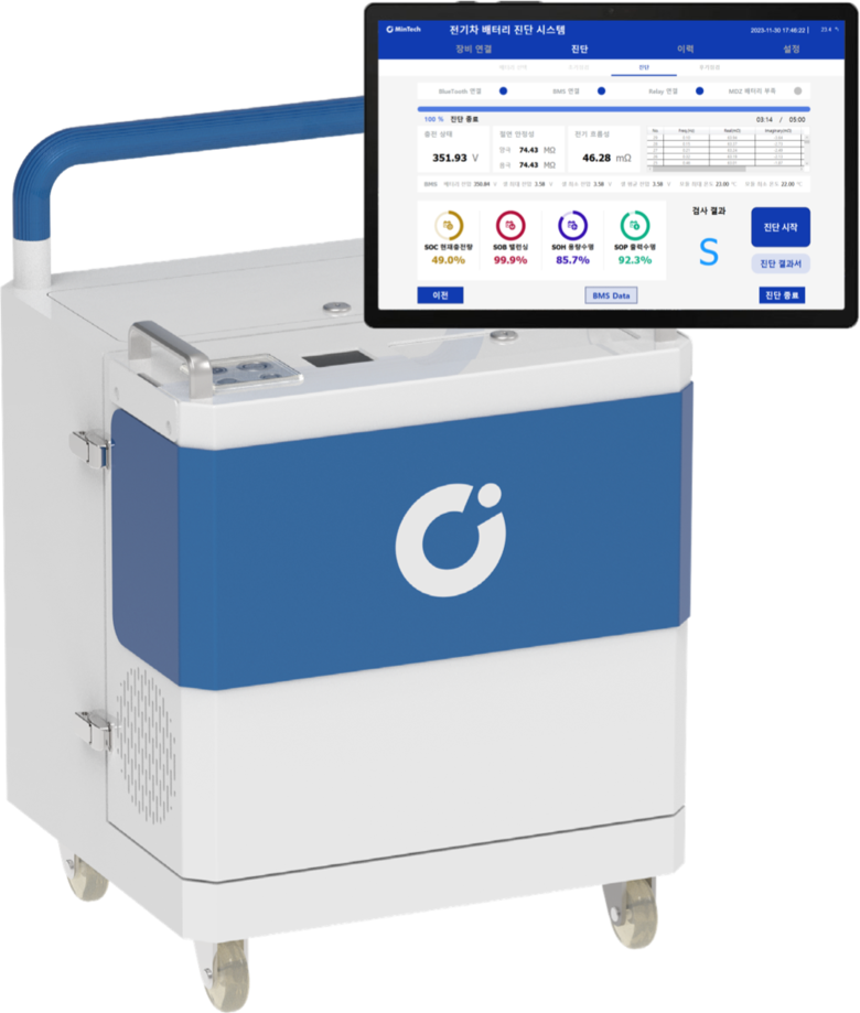 민테크, 전기차 배터리 신속 진단시스템 ‘인터배터리 어워즈 2025’ 수상