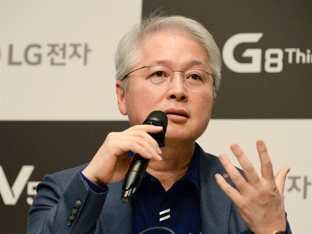 지난 2월 서울 마곡에 있는 LG사이언스 파크에서 권봉석 신임 CEO. 사진 |LG전자