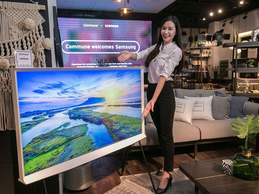 삼성전자 ‘더 세리프(The Serif)  TV ’. 사진 | 삼성전자