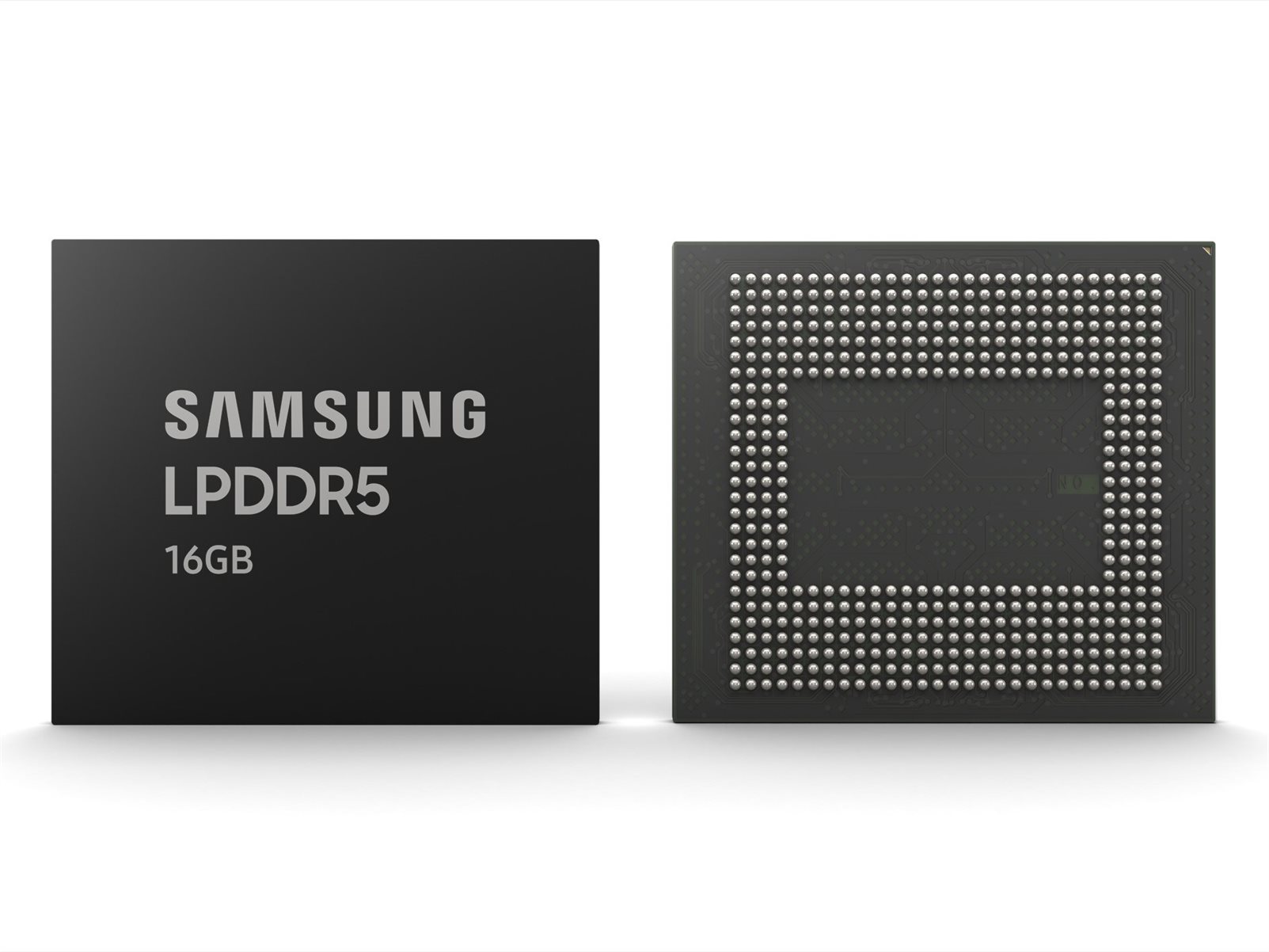 16GB LPDDR5 모바일 D램. 사진 | 삼성전자